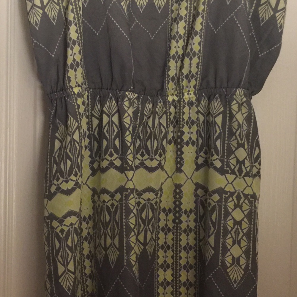 A Light Green And White Sundress 🥰